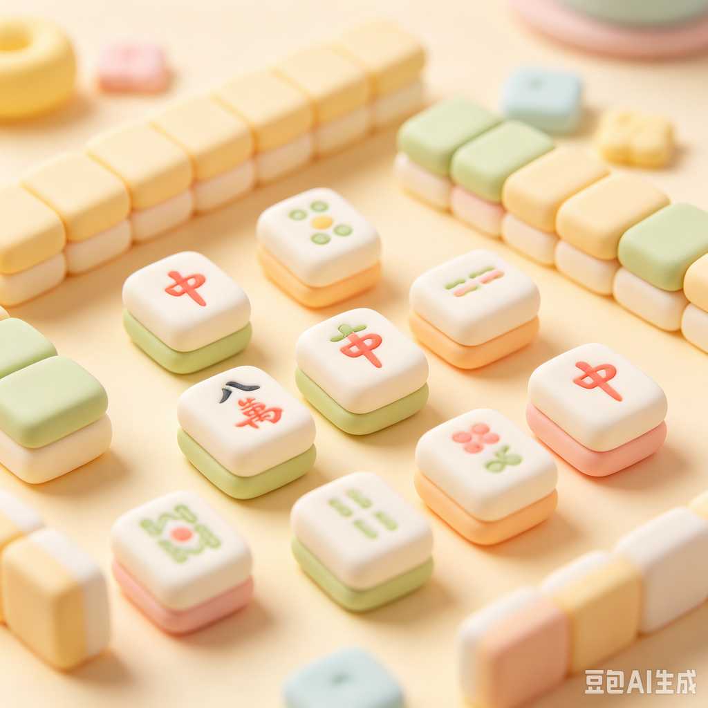clean text mahjong tiles
